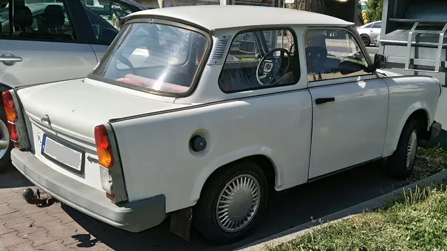 Brenna — Trabant 1.1 in Brenna, Silesian Voivodeship, Poland, August 2018