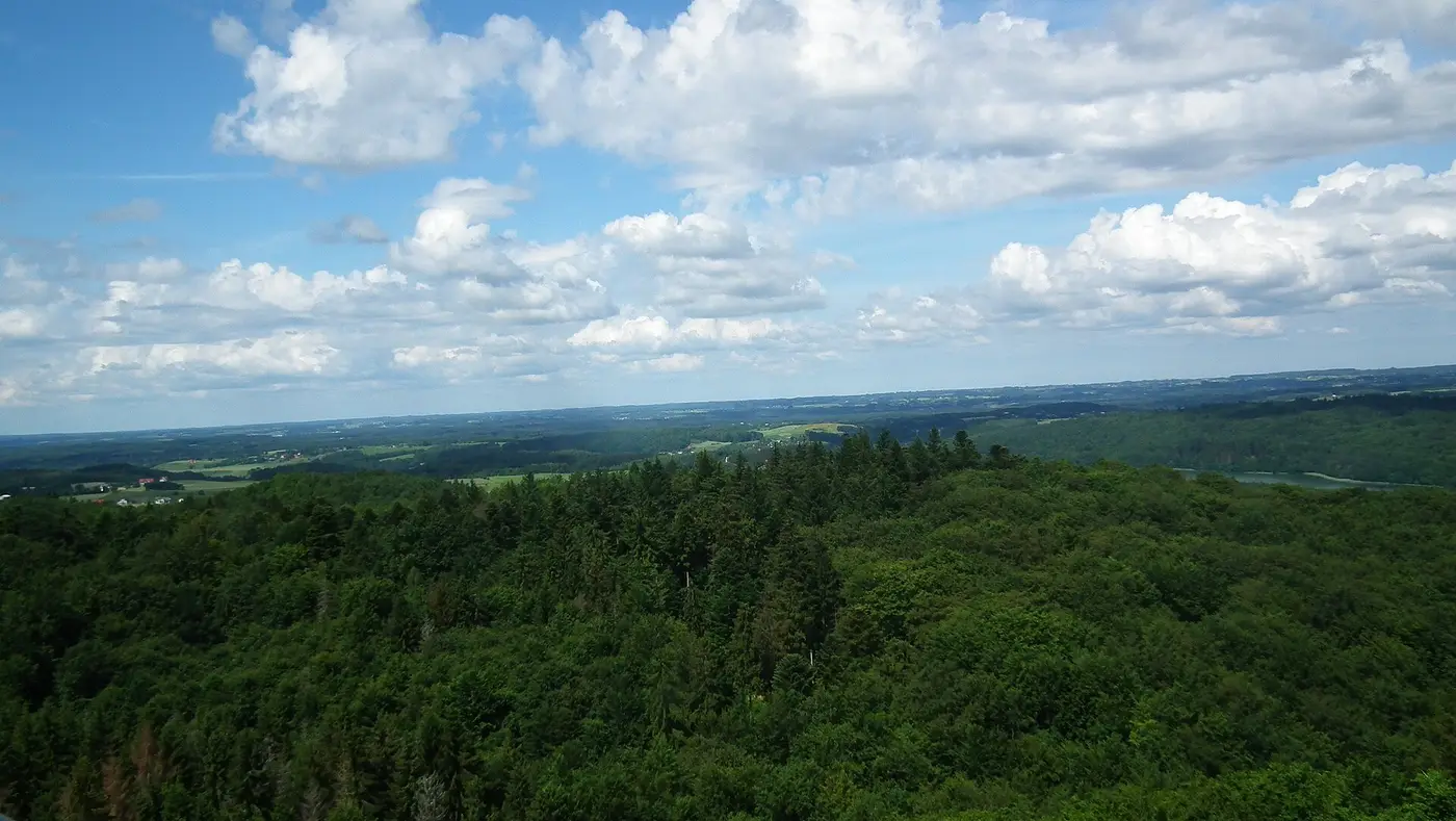 Koszałkowo-Wieżyca — Wieżyca widok ze szczytu - panoramio