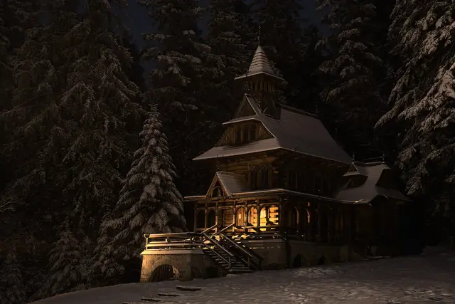 Nosal — Jaszczurówka at Winter