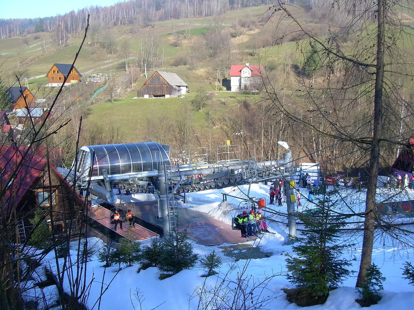 Wierchomla — Stacja narciarska Wierchomla - panoramio