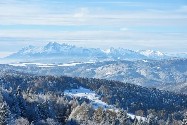 Wierchomla — Winter panorama of the Tatra Mountains - 2026